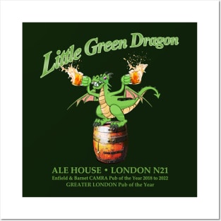 Little Green Dragon Posters and Art